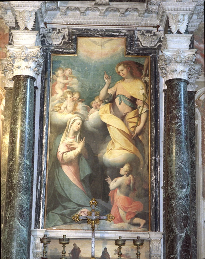 Annunciazione - Chiesa della Certosa delle Grazie, Pavia